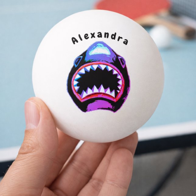 Lila av Rosa av havsytfärg Pingisboll (Skapare uppladdad)