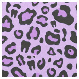 Lila av tandleopard tyg