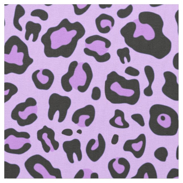 Lila av tandleopard tyg (Närbild)