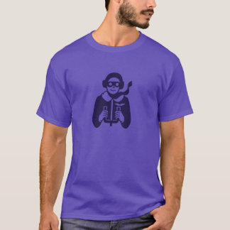 Lila Aviator Man T-Shirt