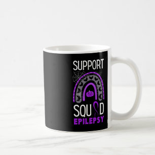 Lila Awareness Ribbon Squad Halloween H Kaffemugg