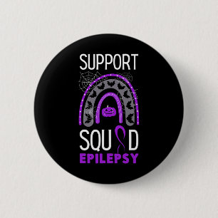 Lila Awareness Ribbon Squad Halloween H Knapp