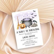 Lila Baby Bravar Halloween Baby Shower