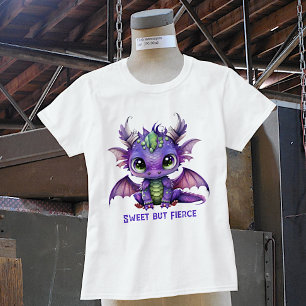 Lila Baby Dragon T Shirt