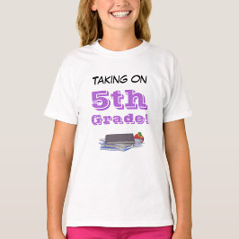 Lila Back to school T Shirt