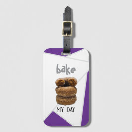 Lila Bake My Day Bagagebricka