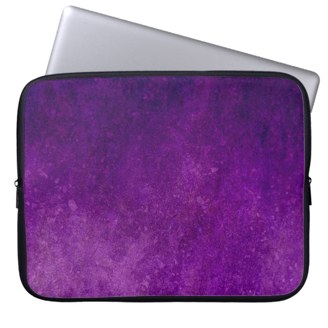 Lila bakgrundgrunge struktur laptop fodral (Framsidan)
