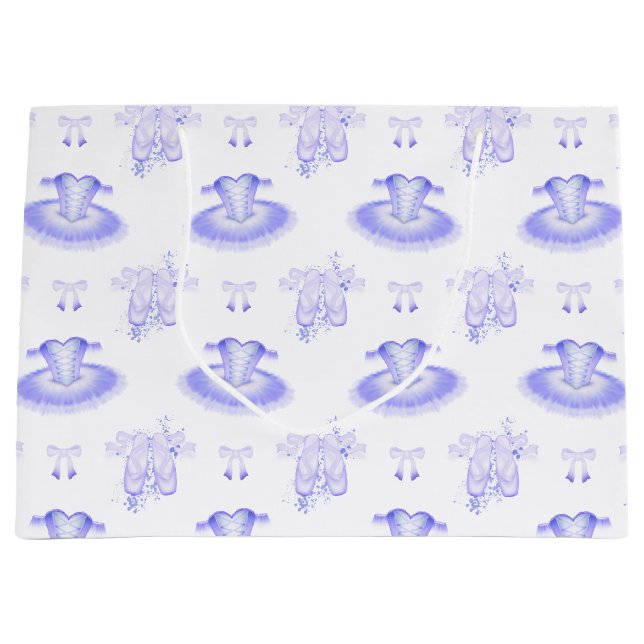 Lila Ballet Birthday Tutu & Pointe Shoes (Framsidan)