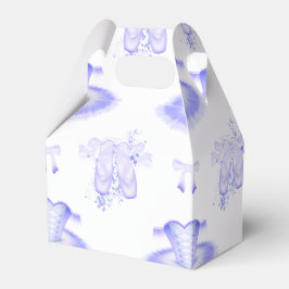 Lila Ballet Birthday Tutu & Pointe Shoes Presentaskar