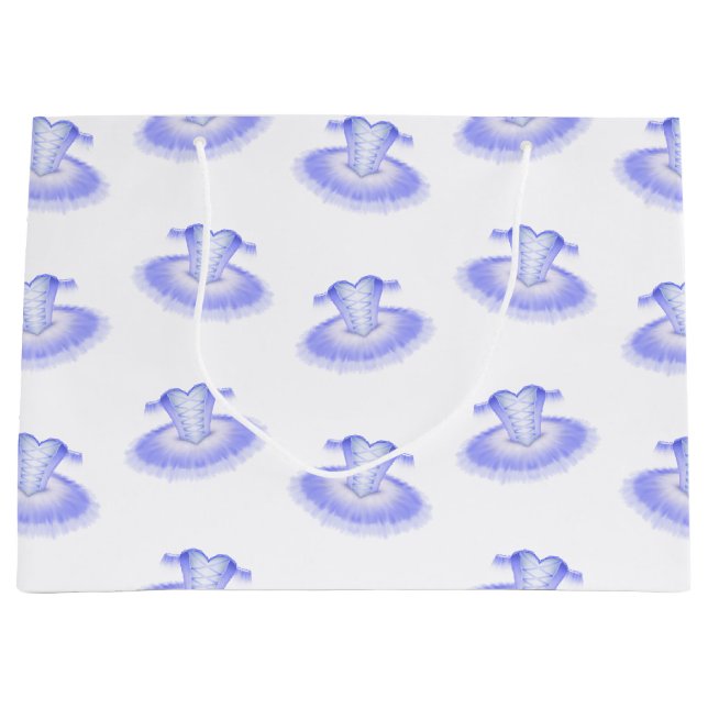 Lila Ballet Birthday Tutu Watercolor (Framsidan)