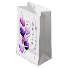 Lila Balloons, Grattis på födelsedagen Gift Bag