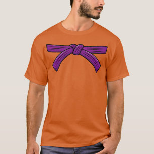 Lila bälte Karate Kyokushin Wado Goju Shotokan Sh T Shirt