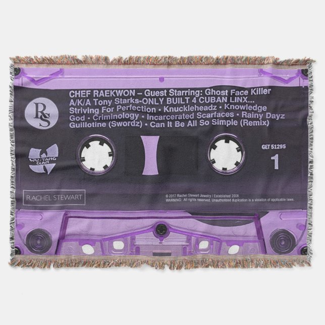 Lila band filt (Framsidan)