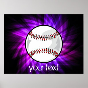 Lila Baseball; Softball Poster