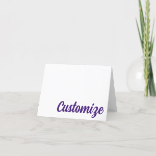 LILA Baton Rouge, LA Personlig Note Card Tack Kort