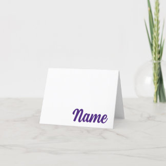 LILA Baton Rouge, LA Personlig Note Card Tack Kort