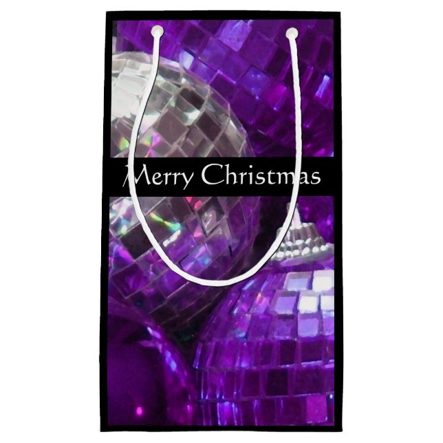 Lila Baubles God jul small svart (Framsidan)