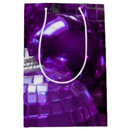 Lila Baubles presentsäcksmedium