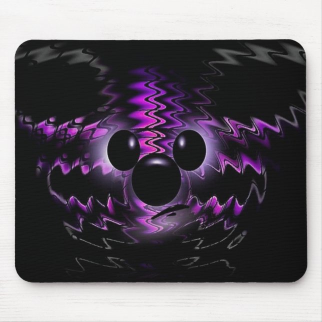 Lila Bear Mouse Pad Musmatta (Framsidan)