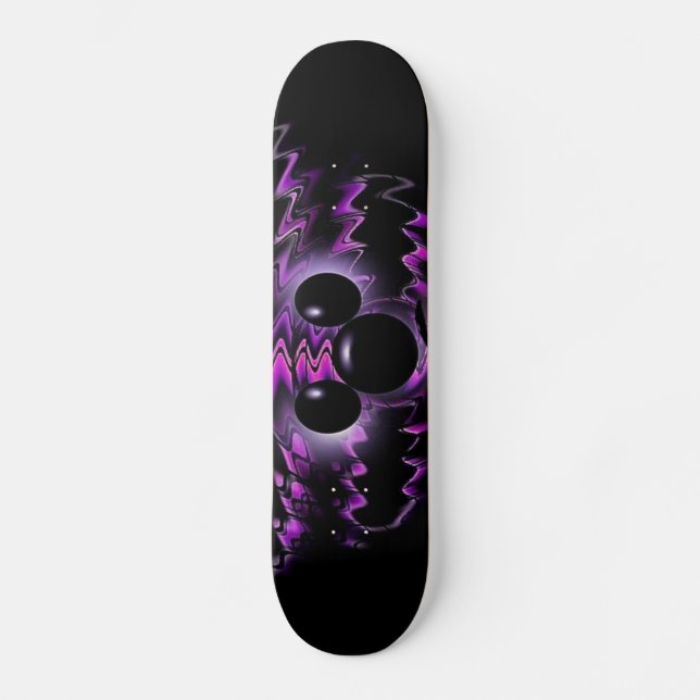 Lila Bear Skateboard (Framsida)
