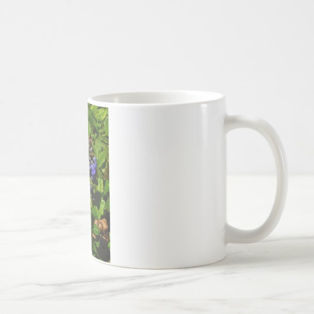 Lila Bee Balm och Humla Kaffemugg (Höger)