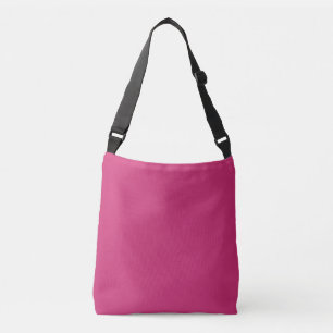 Lila Beet Solid Färg, Shock rosa, Fuchsia Axelväska