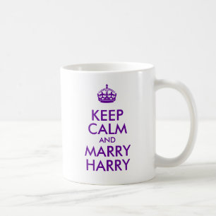 Lila Behålla Lugn och Marry Harry Kaffemugg