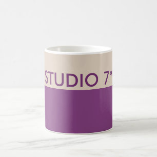 Lila Beige - Naturserie Kaffemugg
