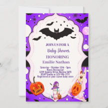 Lila BeSnyval Halloween Cute Baby Shower