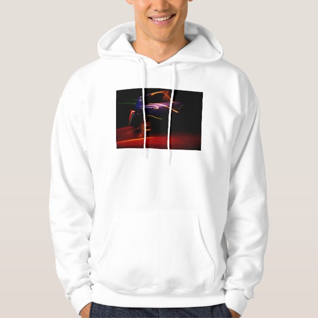 lila bil dansar hoodie (Framsida)