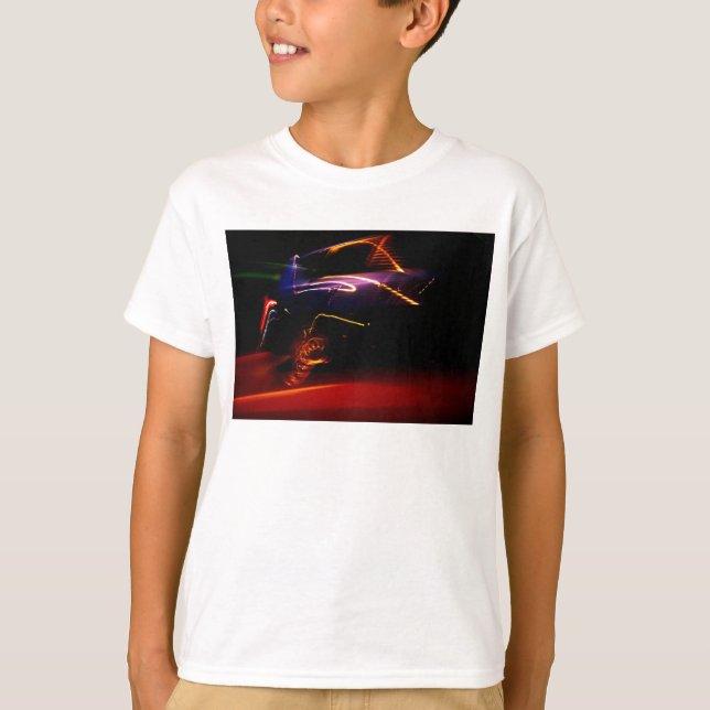 lila bil dansar t shirt (Framsida)