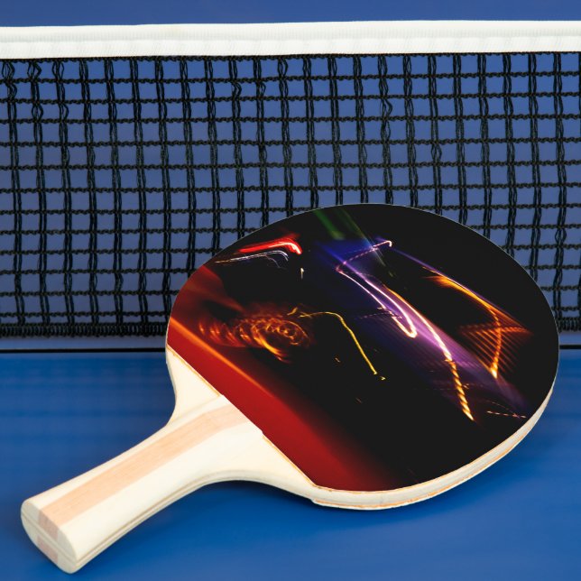 lila bildans pingisracket (Insitu)