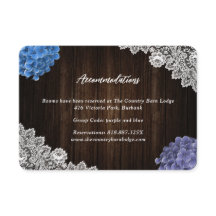 Lila Blå Blommig Bröllopshotell Boende