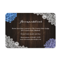 Lila Blå Blommig Bröllopshotell Boende