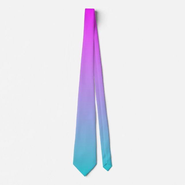 Lila Blå Gradient Slips (Framsida)