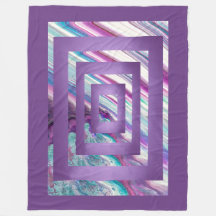 Lila, blå, skalad, vit Abstrakt