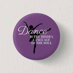 Lila Black Ballerina Dance Quote Knapp