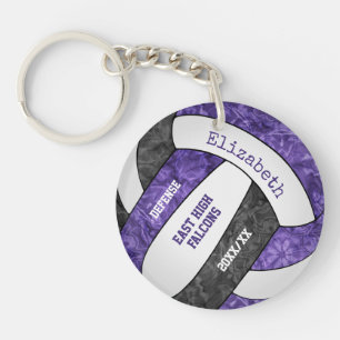 lila Black girly sport anpassningsbar volleyball
