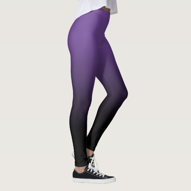 Lila Black Ombre Leggings (Höger)