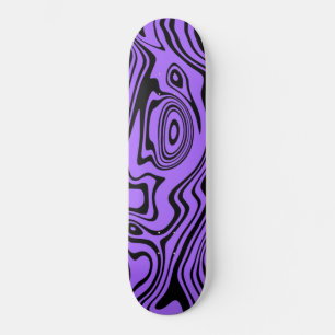 Lila Black Vågar Skateboard eller Välj Färg