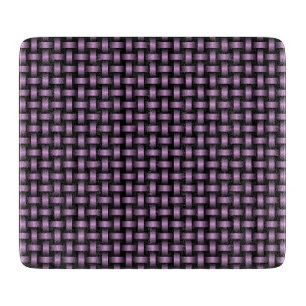 Lila Black Weave Mönster