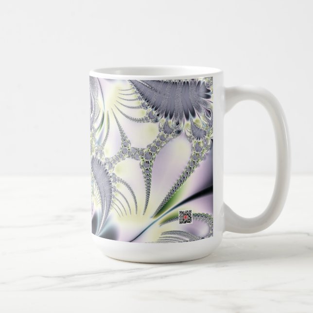 Lila blad kaffemugg (Höger)