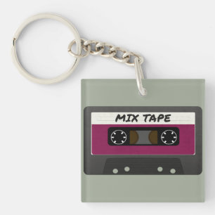 Lila-blandat band - 80- och 90-talsformat med Retr