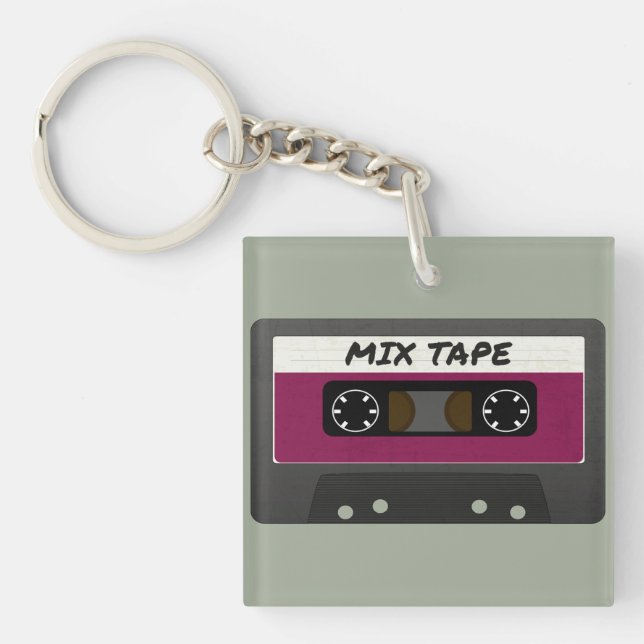 Lila-blandat band - 80- och 90-talsformat med Retr (Framsidan)