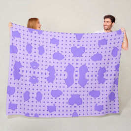 Lila Blanket! Fleecefilt