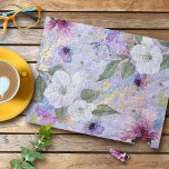 Lila blått blommigt vattenfärg guld veden vintage pussel<br><div class="desc">Tillbringa en eftermiddag med att utmana din hjärna med detta vackra, romantiska pussel av blommigt i vintage. Vita, lila och blåa vattenfärgsblommor täcker över guld-skript på en vacker, mjuk, periwinkle-lila blå, guld-vinklad bakgrund. Gör en tänkvärd, unik present till någon speciell! Kommer i en speciell presentlåda. Du kan lätt anpassa det...</div>