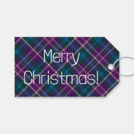 Lila, blått och Grönt Play Presentetikett