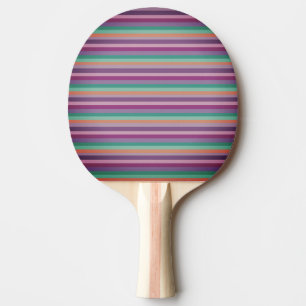 Lila,blått, orange rand ping pong Paddle Pingisracket