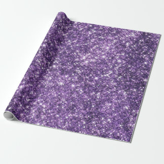 Lila bling inslagspapper presentpapper