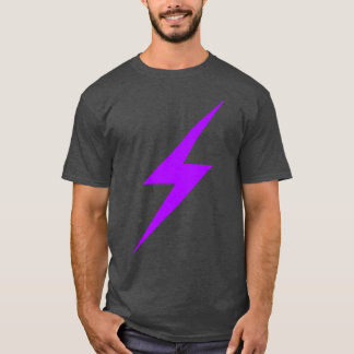 Lila Blixt Bult av Anarcha-Feminism T Shirt